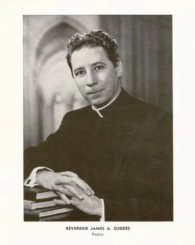 Historic portrait of Reverend James A. Suddes